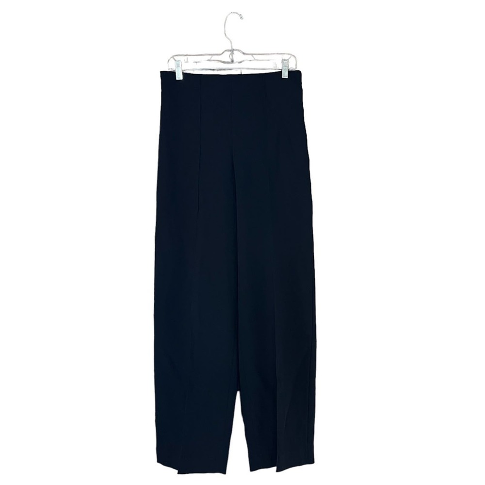 Vince Wide-Leg Black Trousers Size 6